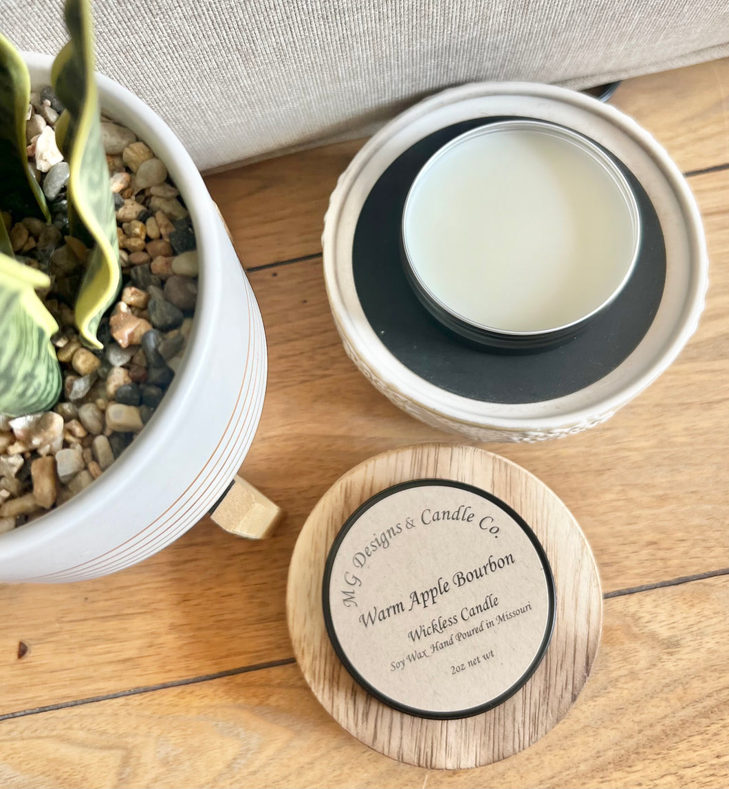 2 oz wickless candle tin