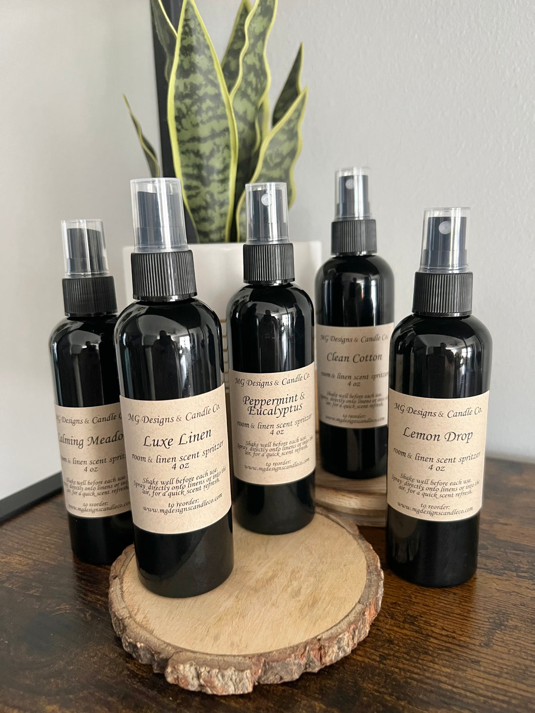 NEW!! 4 oz Linen & Room Scent Spritzers